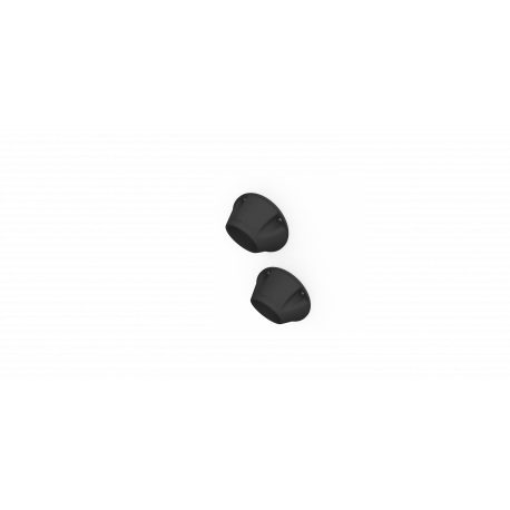 4" Black Dual Billet Tip Kit