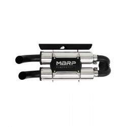 2016-2017 Razor 1000 XP Turbo Slip-on system Dual Stack Performance Muffler