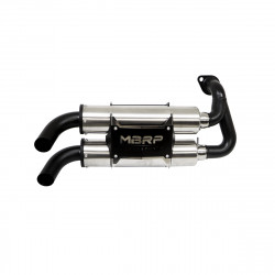 2015-UP Razor S 1000, General 1000 Slip-on system Dual Stack Performance Muffler