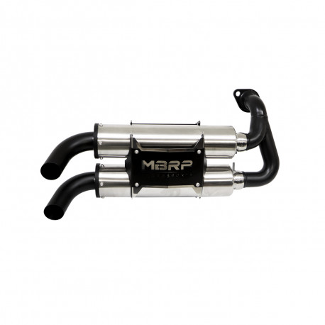 2015-UP Razor S 1000, General 1000 Slip-on system Dual Stack Performance Muffler